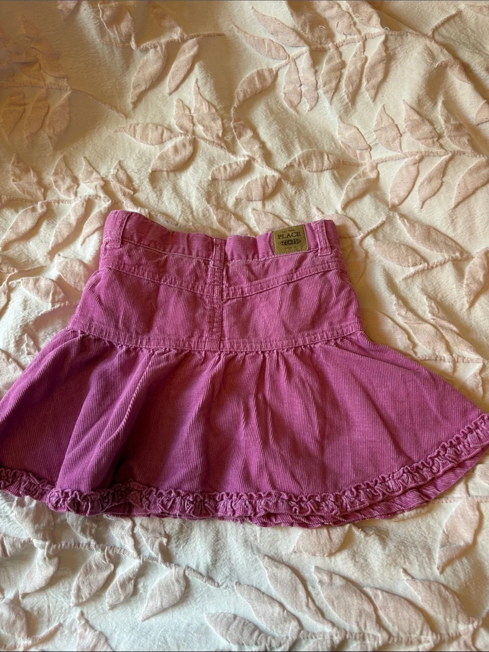The Children's Place Pink Corduroy Skirt-Style Shorts